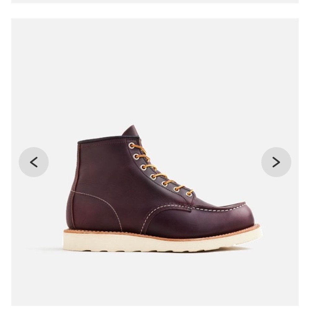Red wing moc toe shoes - Picture 8 of 11